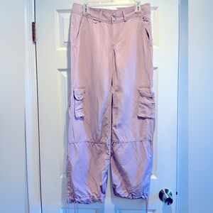 Anthropologie Pink Carpenter Pants